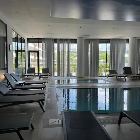 شقة Modern Pool & Terrace 5 Min To At Courtyard Long *