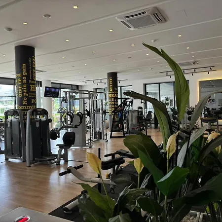 Courtyard Long Beach, северный кипр, бассейн, терраса, 500м от моря Apartamento