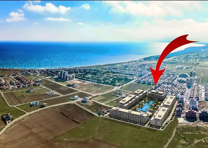 Courtyard Long Beach, северный кипр, бассейн, терраса, 500м от моря *