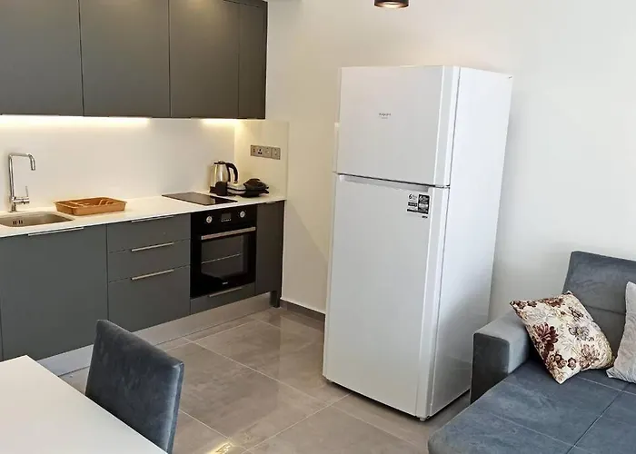 Apartmán Courtyard Long Beach, северный кипр, бассейн, терраса, 500м от моря