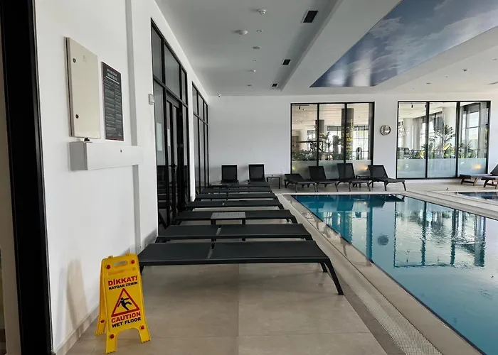 Courtyard Long Beach, северный кипр, бассейн, терраса, 500м от моря Apartmán Iskele District (Northern Cyprus)